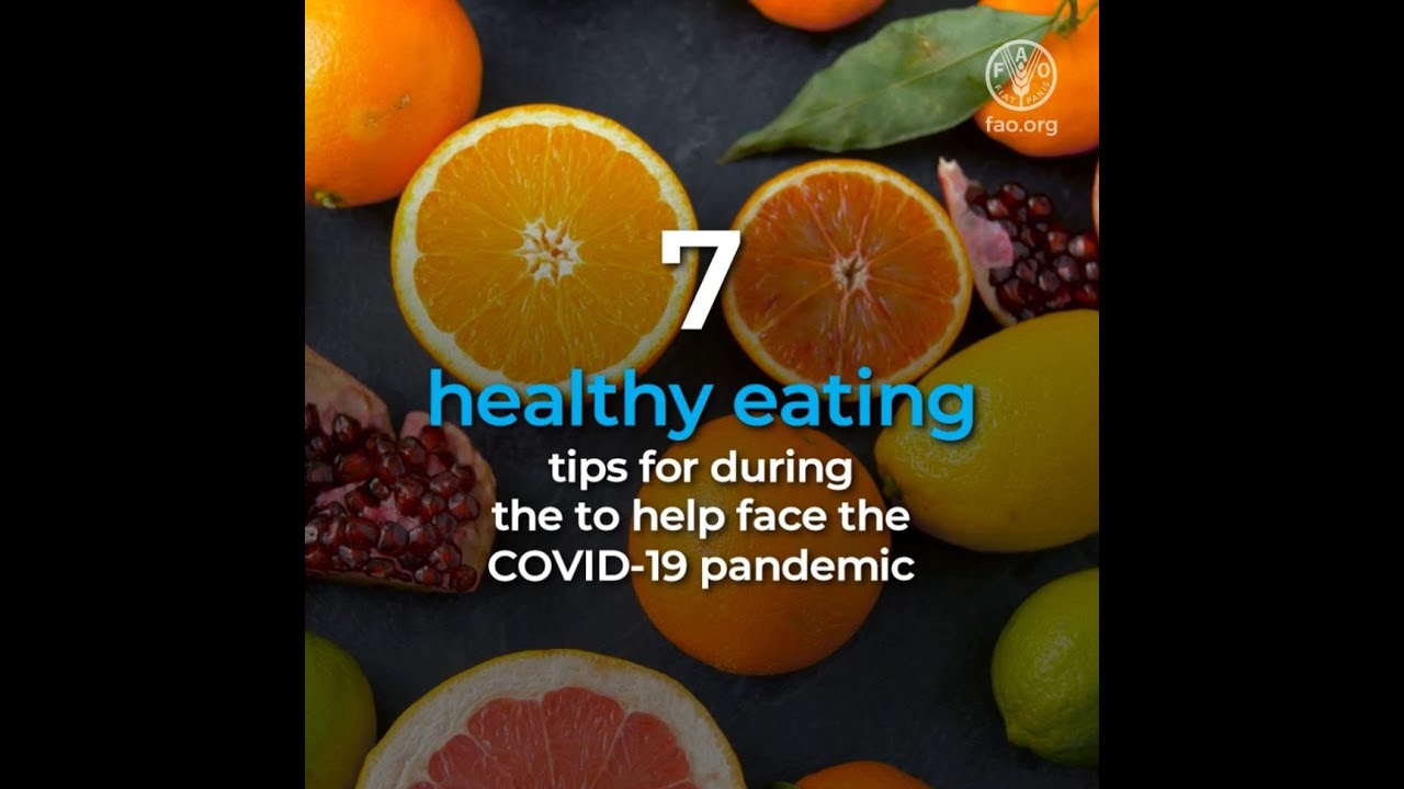 7 healthy eating tips to face the COVID-19 pandemic - Dalgona